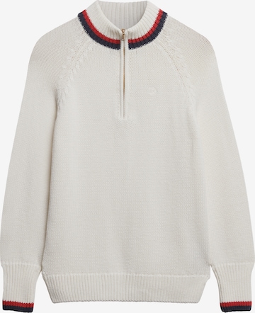 Superdry & Co Pullover in Beige: Vorderseite