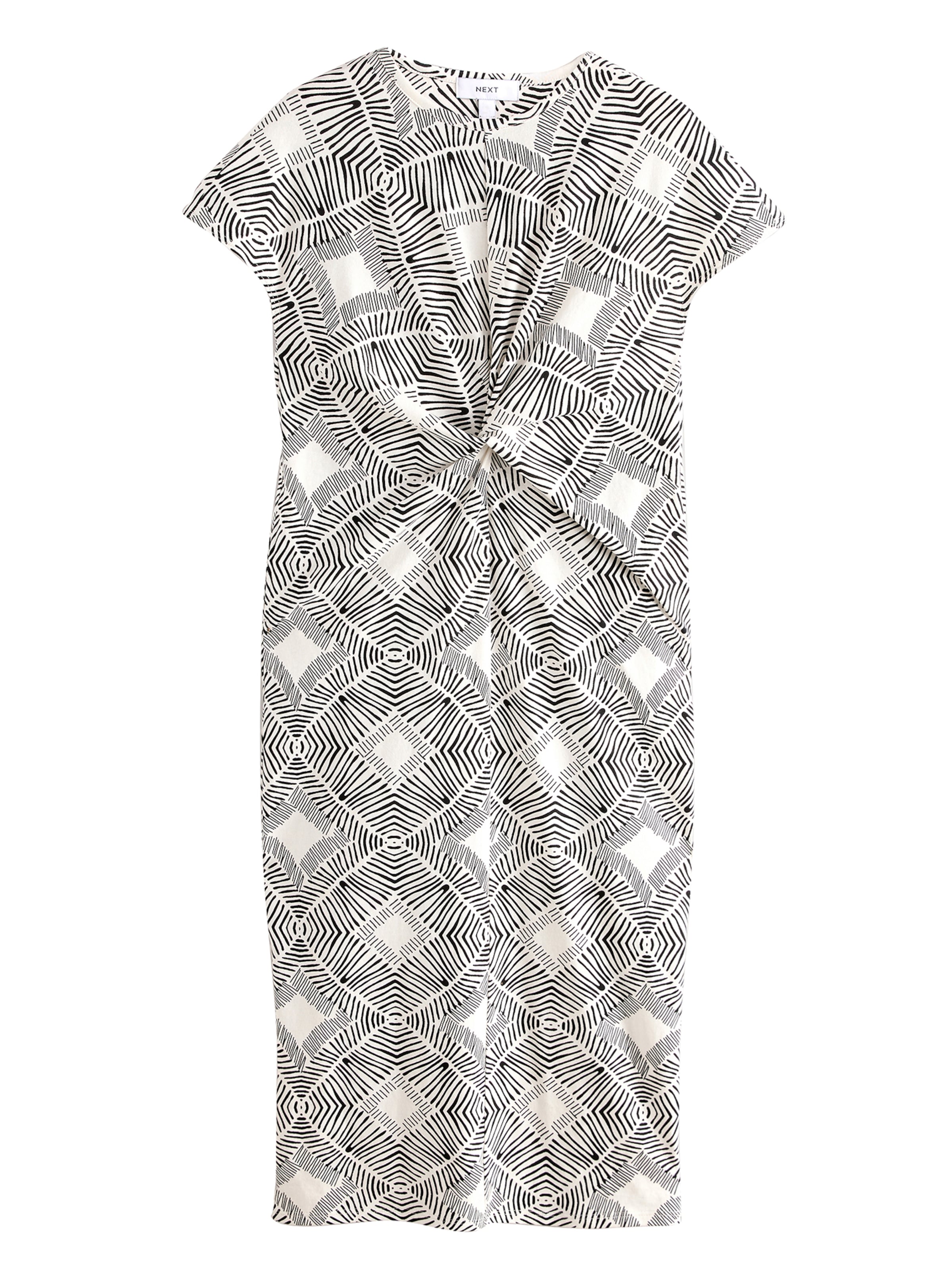 Next Poletna obleka | bela barva: sprednja stran
