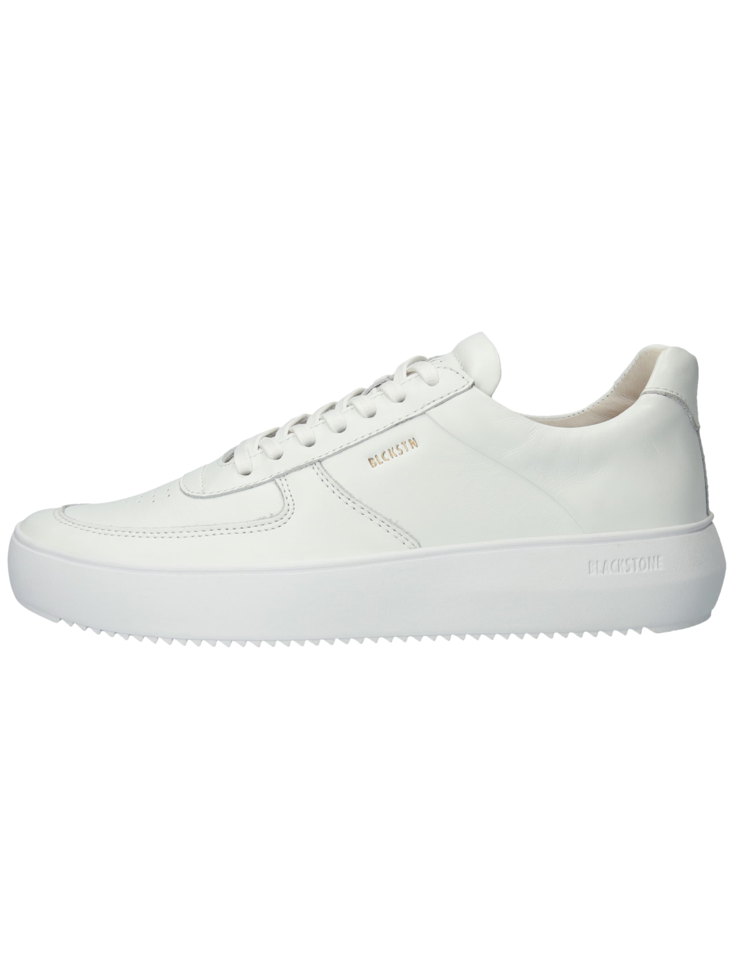 Baskets basses 'MARLY' BLACKSTONE en blanc : devant