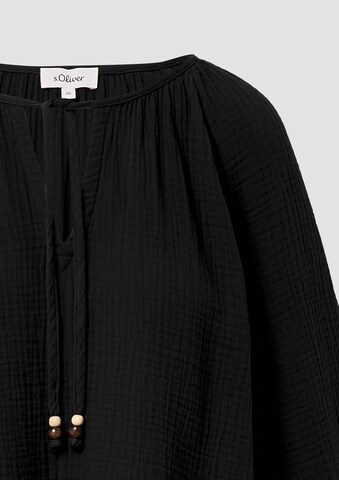 s.Oliver Bluse in Schwarz