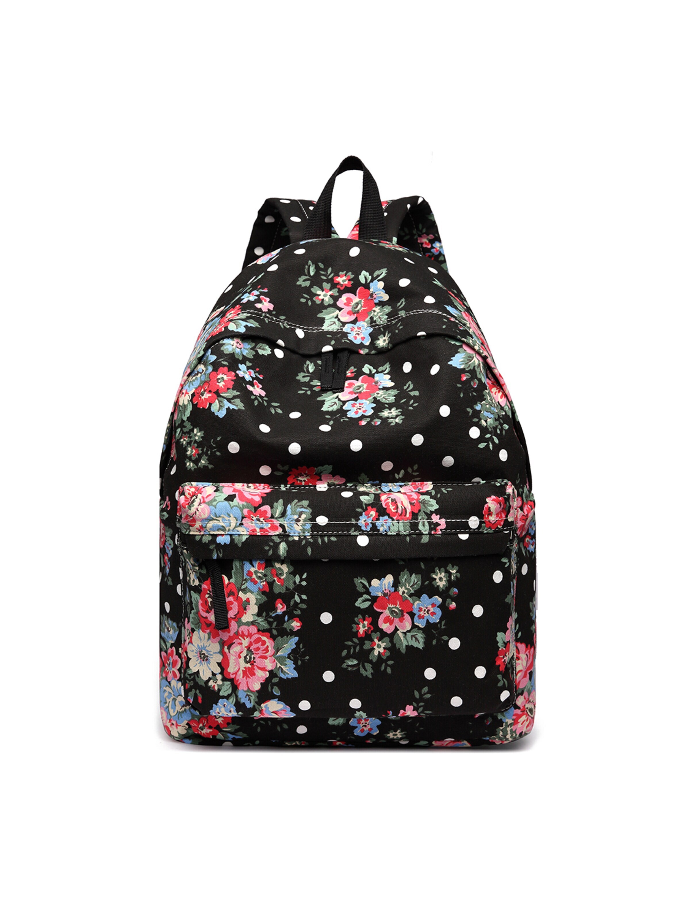 Kono Backpack in Black: front