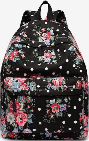 Kono Backpack in Black: front