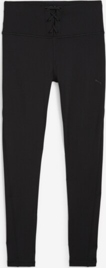 PUMA Sportbroek 'CLOUDSPUN' in de kleur Zwart / Wit, Productweergave