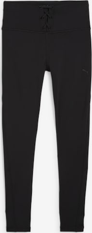 PUMA Skinny Sportbroek 'CLOUDSPUN' in Zwart: voorkant