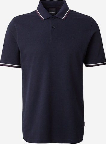 T-Shirt bugatti en bleu : devant