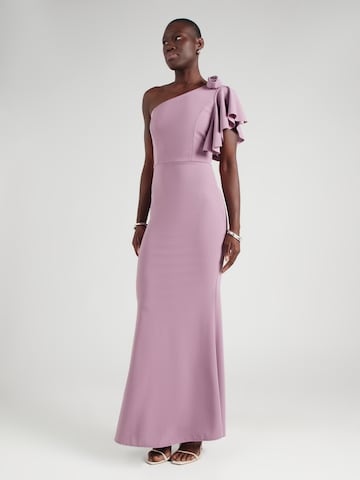 WAL G. Evening dress 'FABIA' in Purple: front