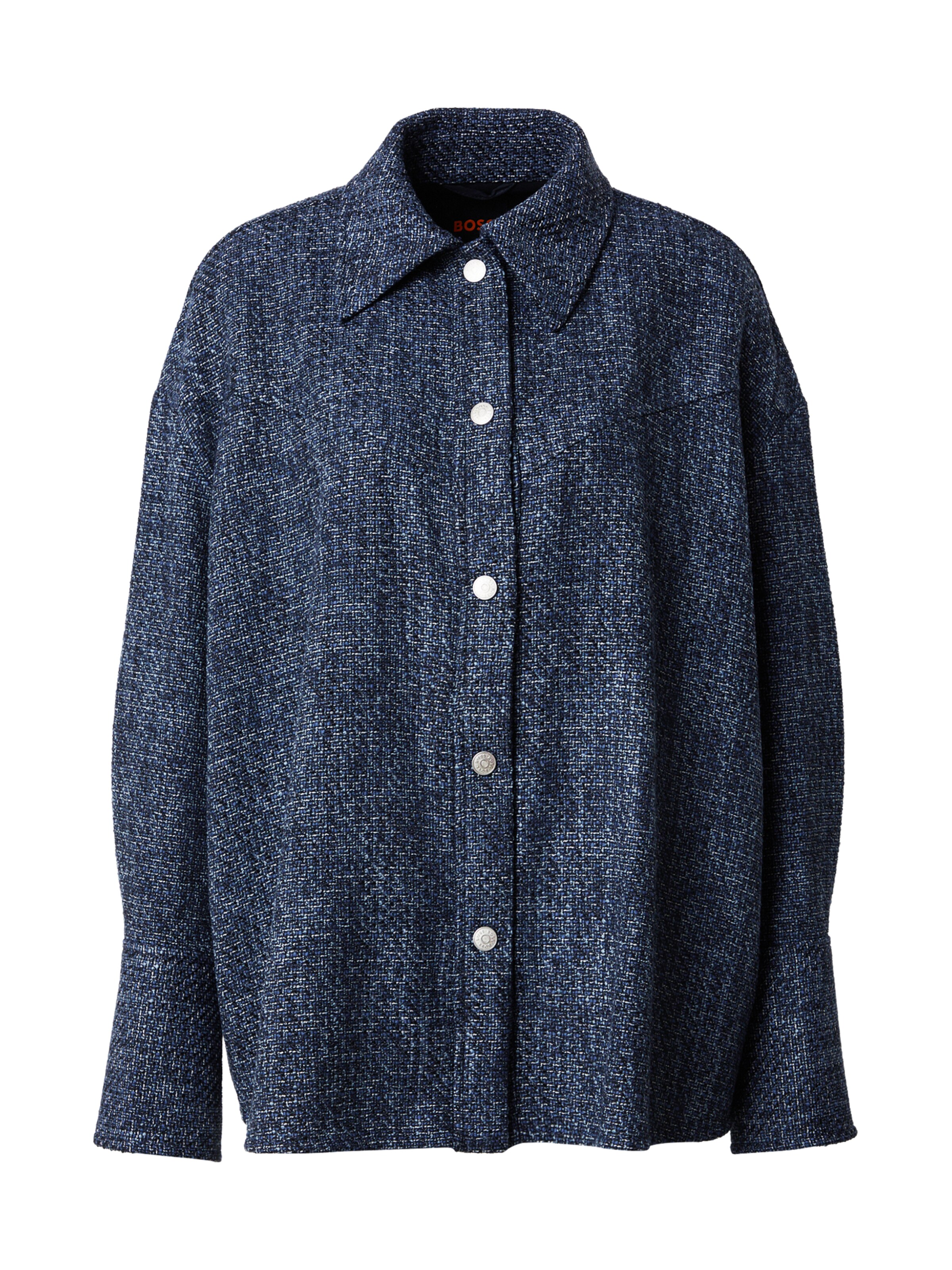 BOSS Демисезонная куртка 'C_Jatessa' в Синий: спереди