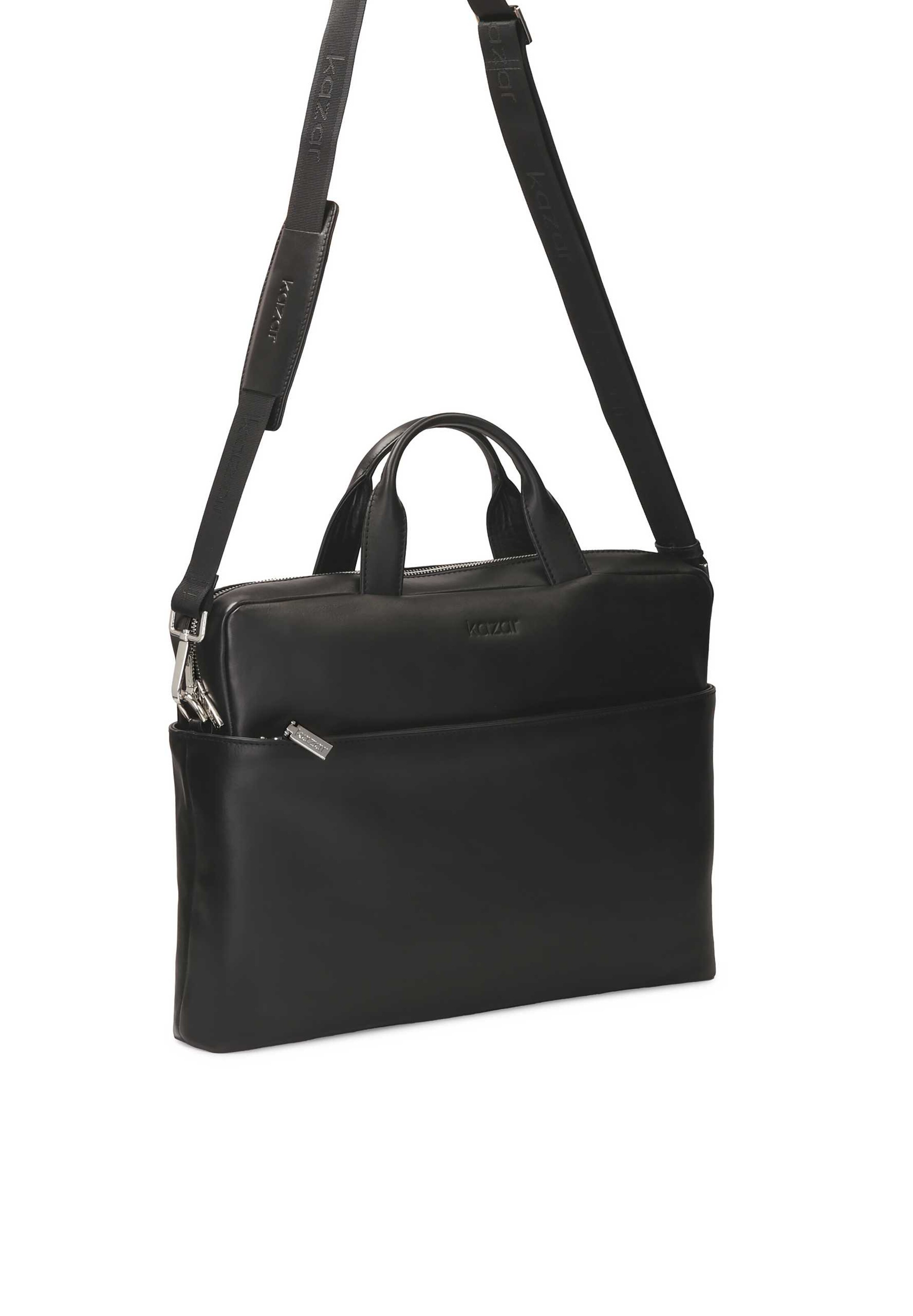 Porte-documents Kazar en noir