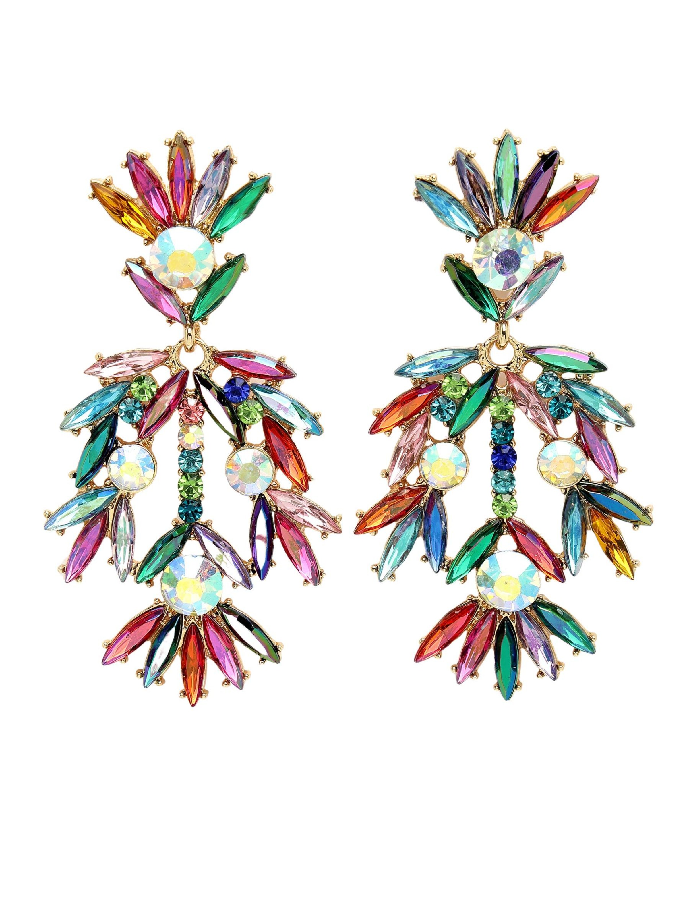 AVANT-GARDE PARIS Earrings 'Valeriaa' in Mixed colours, Item view