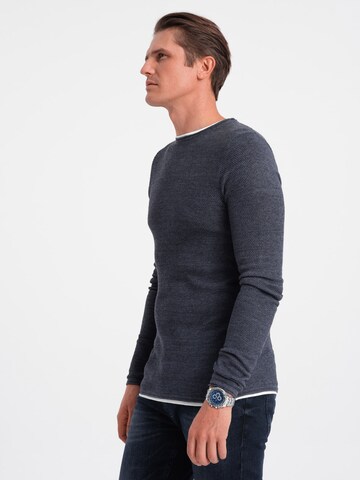 Ombre Pullover 'OM-SWSW-0103' in Blau