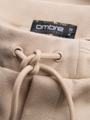 Ombre Slimfit Sporthose‌‌‌‌‌‌‌ in Beige