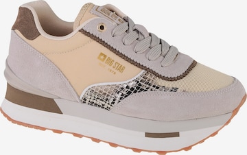 Baskets basses 'LL27436' BIG STAR en beige : devant