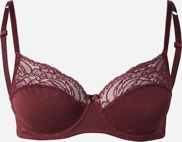 HunkemöllerGrudnjak - crvena boja: prednji dio