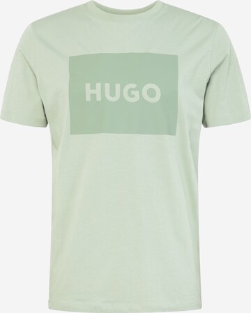 T-Shirt 'Dulive222' HUGO en vert : devant