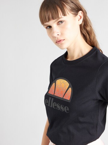 ELLESSE Funkcionalna majica 'Donington' | črna barva