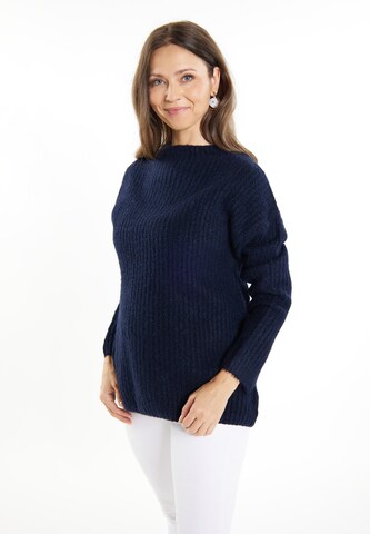 usha WHITE LABEL Sweater 'Lynnea' in Blue: front