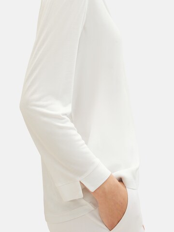 TOM TAILOR - Blusa em branco