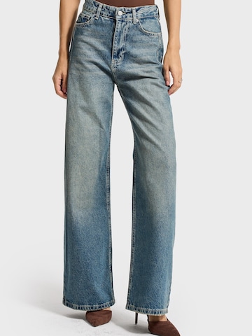 IT'S BASIC Wide leg Jeans 'Olea Wide High Rise Jeans' in Blue
