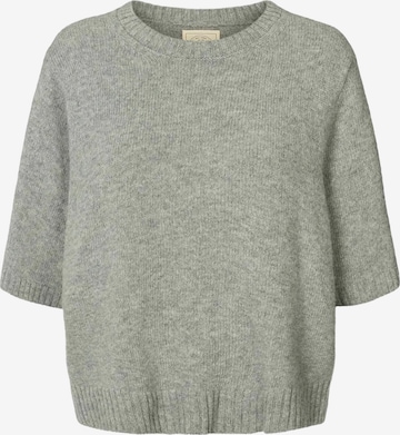 Pull-over 'Tulle' Gai+Lisva en gris : devant