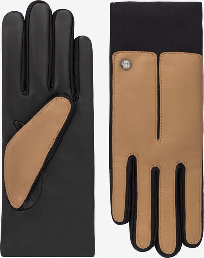 Roeckl Fingerhandschuhe 'Stockholm' in braun / schwarz, Produktansicht