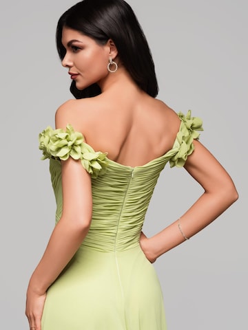 Ombre Abendkleid‌‌‌‌‌‌‌ in Grün
