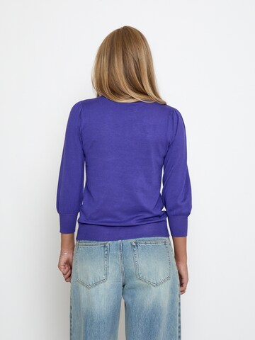 minus - Top 'Mersin' em roxo