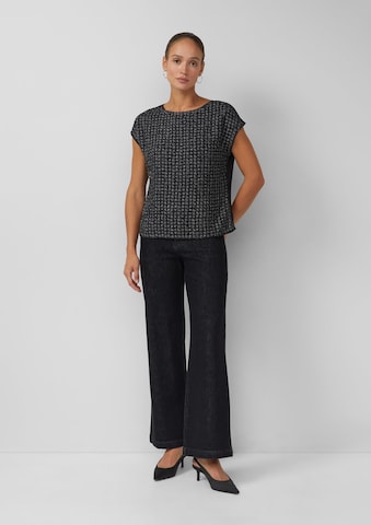 s.Oliver Bluse in Schwarz