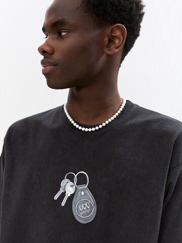 T-Shirt Pull&Bear en noir