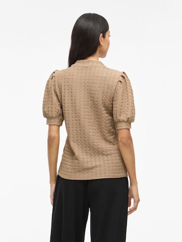 VILA Blouse 'VIRIK' in Brown