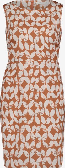 Betty & Co Etuikleid mit Print in creme / braun, Produktansicht