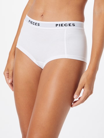Panty di PIECES in bianco: frontale