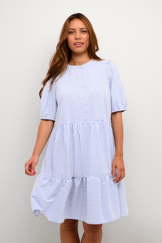 Robe 'Abigail' CULTURE en bleu : devant