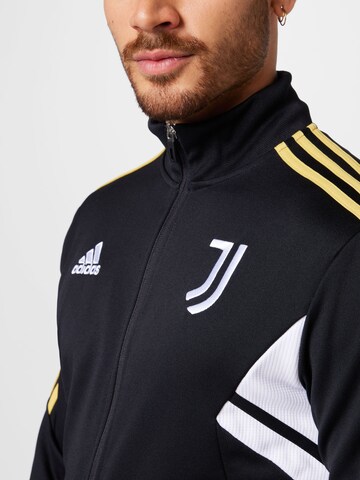 juoda ADIDAS SPORTSWEAR Treniruočių kostiumas 'Juventus Condivo 22'