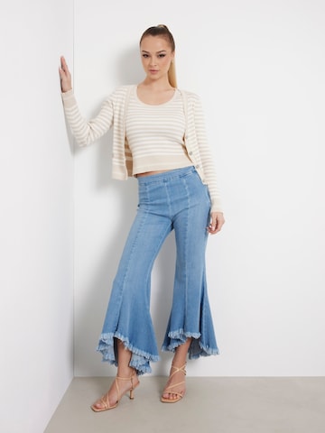 GUESS Knit Cardigan 'MARTI' in Beige