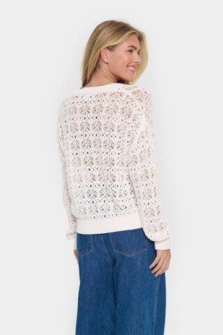SAINT TROPEZ Trui 'Juna' in Wit