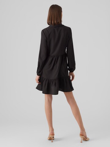 VERO MODA Shirt dress 'MISCHA' in Black