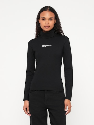 KARL LAGERFELD JEANS Shirts i sort: forside