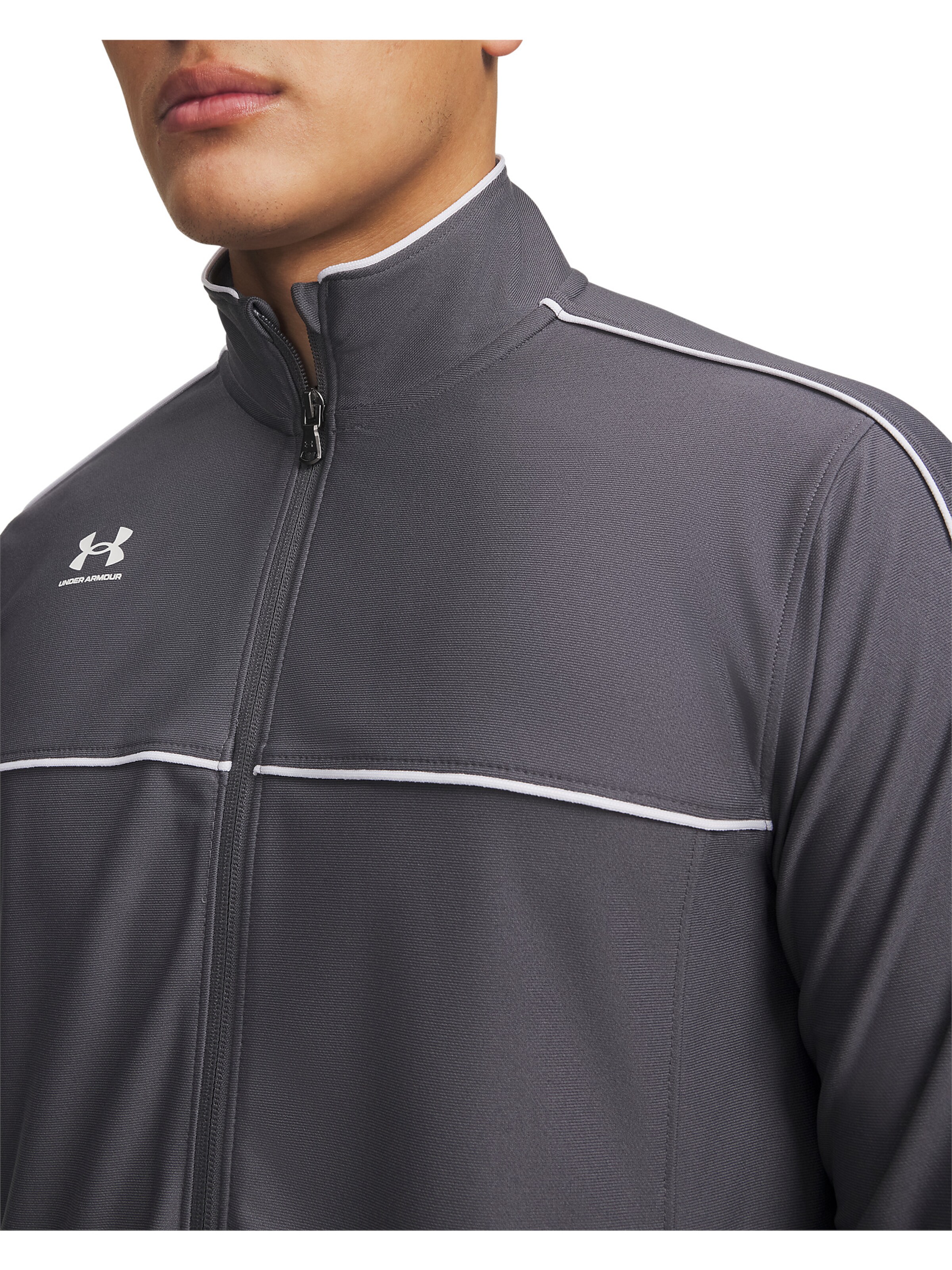 UNDER ARMOUR Training Jacket 'Challenger' in Grey