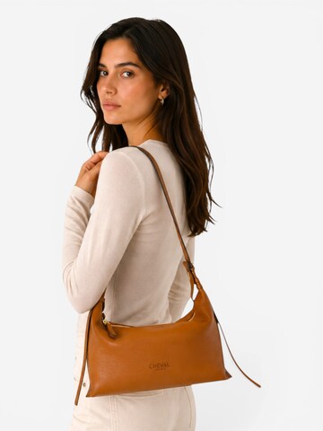 Sac bandoulière 'Laila Mini A/S' Cheval Firenze en beige : devant