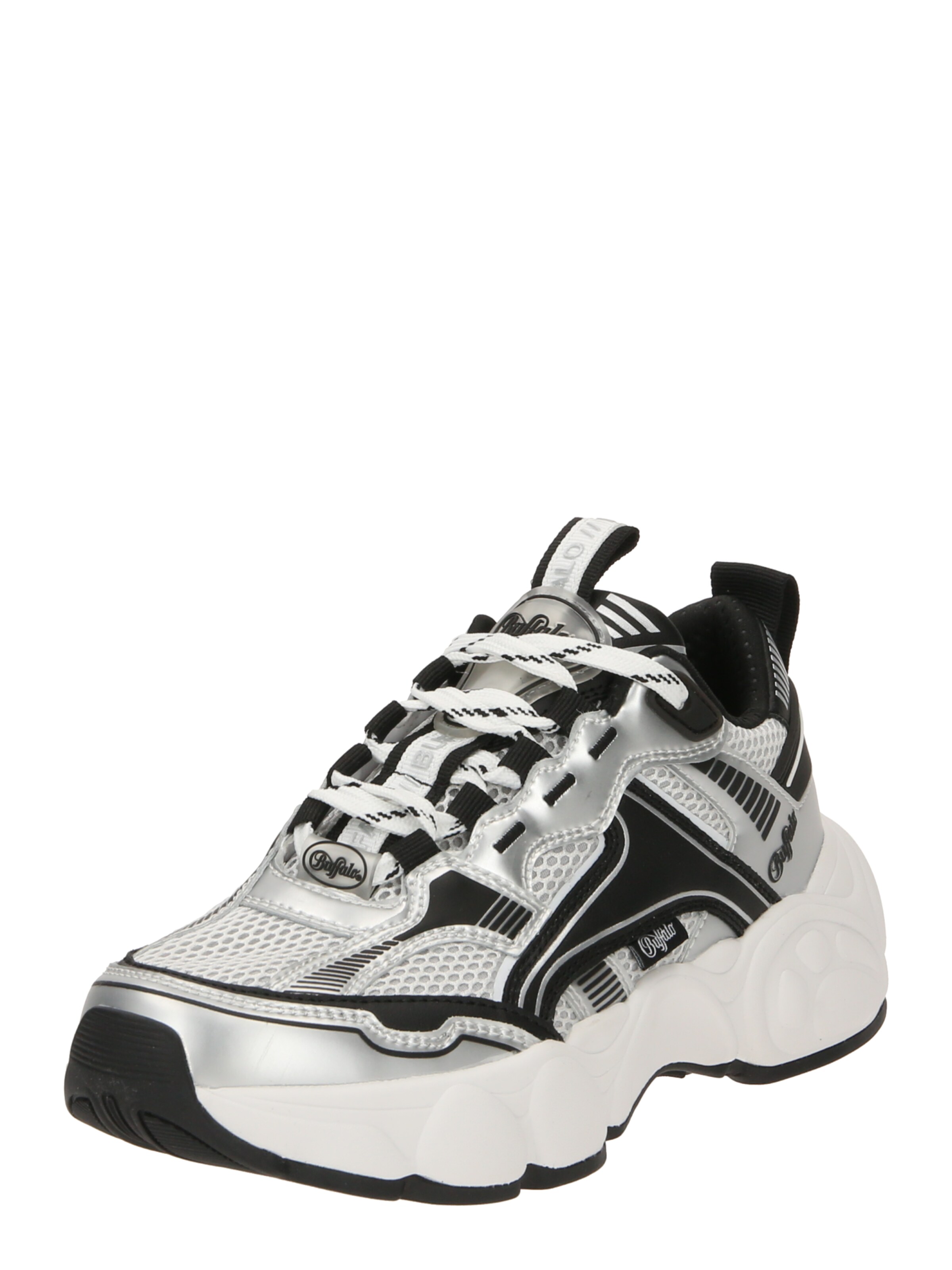 Sneaker bassa di BUFFALO in argento: frontale