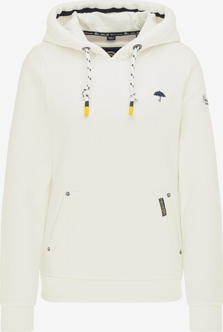 Schmuddelwedda Sweatshirt in White: front