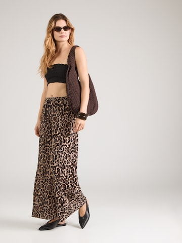 Hailys - Perna larga Calças 'Fa44biola' em branco