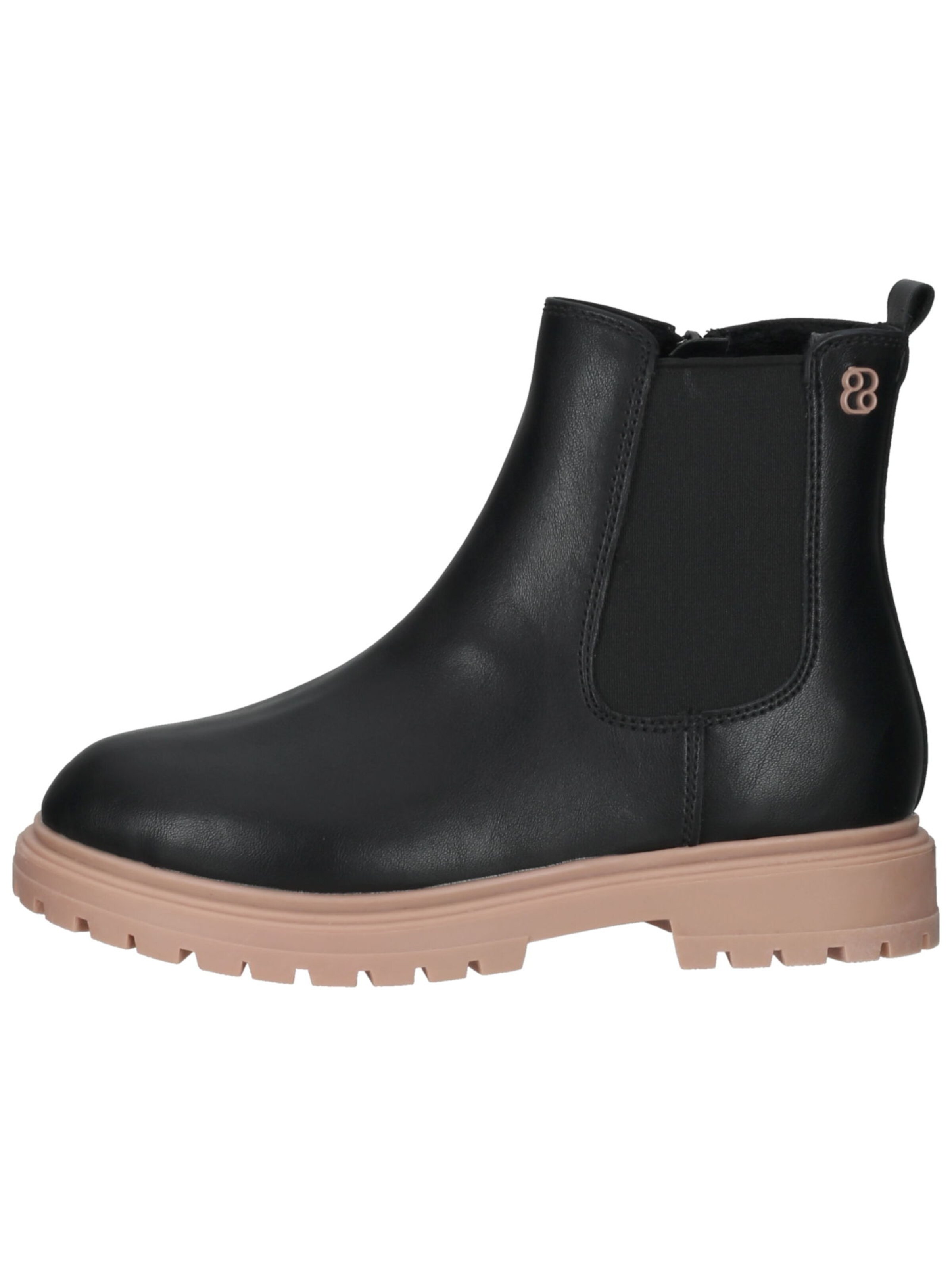 s.Oliver Chelsea Boots in Schwarz