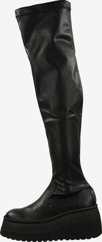 STEVE MADDEN Over the Knee Boots in Black