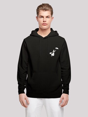 F4NT4STIC Sweatshirt in Zwart: voorkant