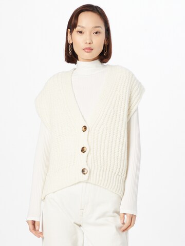 Cardigan Rich & Royal en blanc : devant