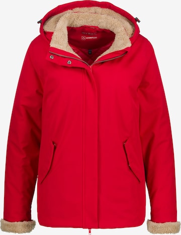 Ulla Popken Performance Jacket in Red: front