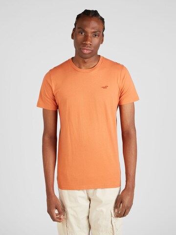 HOLLISTER - Camisa em laranja: frente