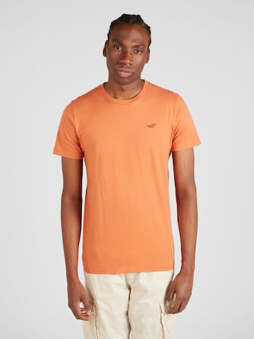 HOLLISTER Tričko - oranžová: predná strana