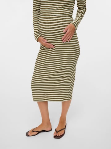 Fustă 'MLELOISE' de la MAMALICIOUS pe verde: față